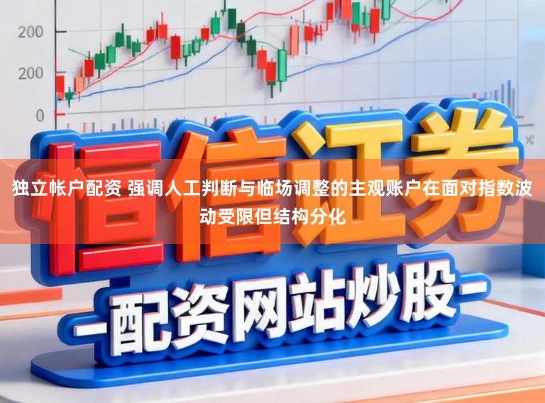 独立帐户配资 强调人工判断与临场调整的主观账户在面对指数波动受限但结构分化